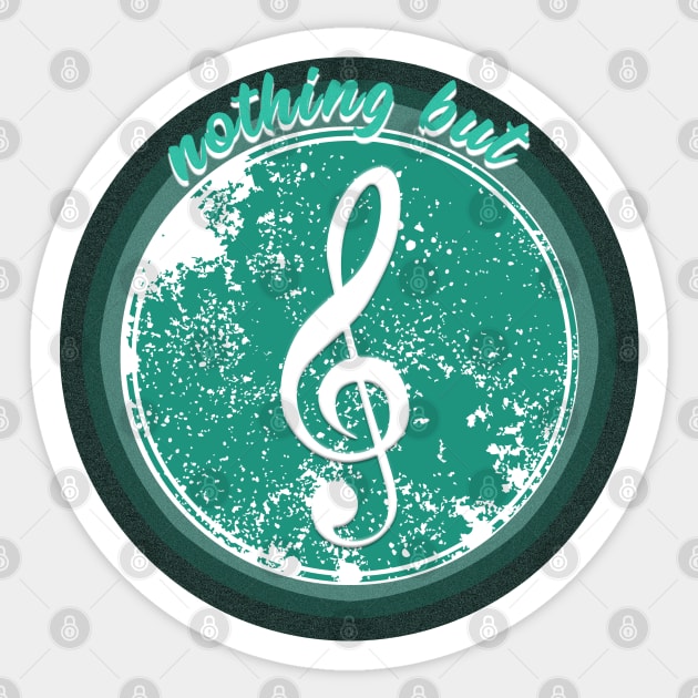 Nothing But Treble Sticker by EmilyBickell